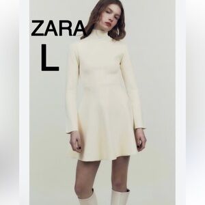 Zara Chic Cream Women's Dress